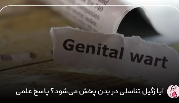 آیا زگیل تناسلی در بدن پخش می‌شود؟ پاسخ علمی